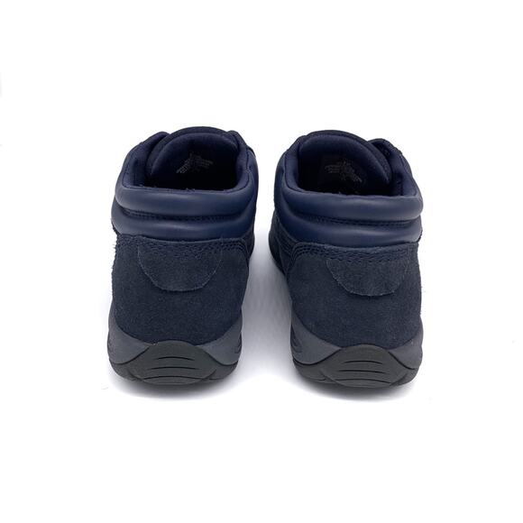 AETREX Suede Ankle Boot Navy 6 - Picture 8 of 9